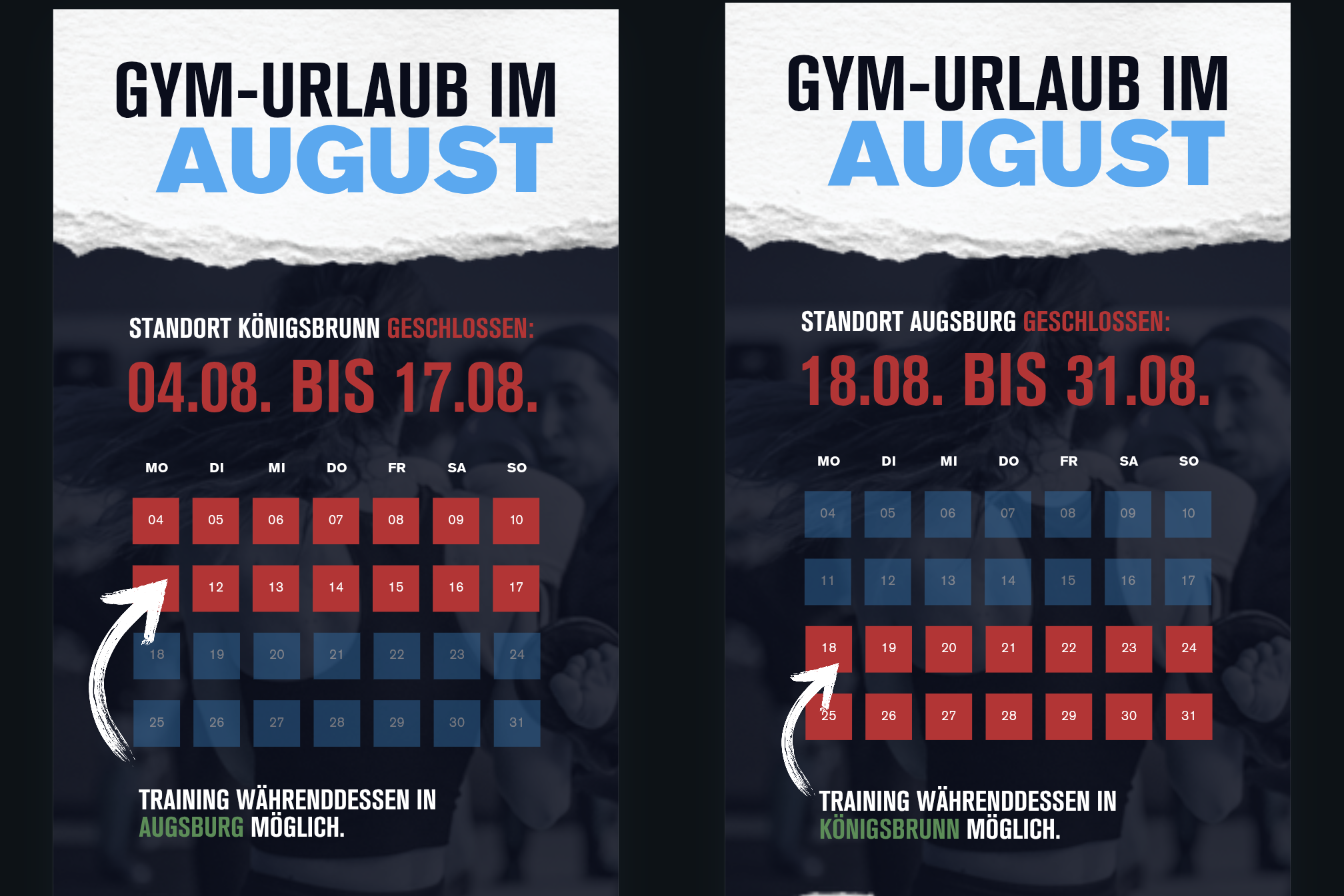 UltimateGym-Urlaub-2025